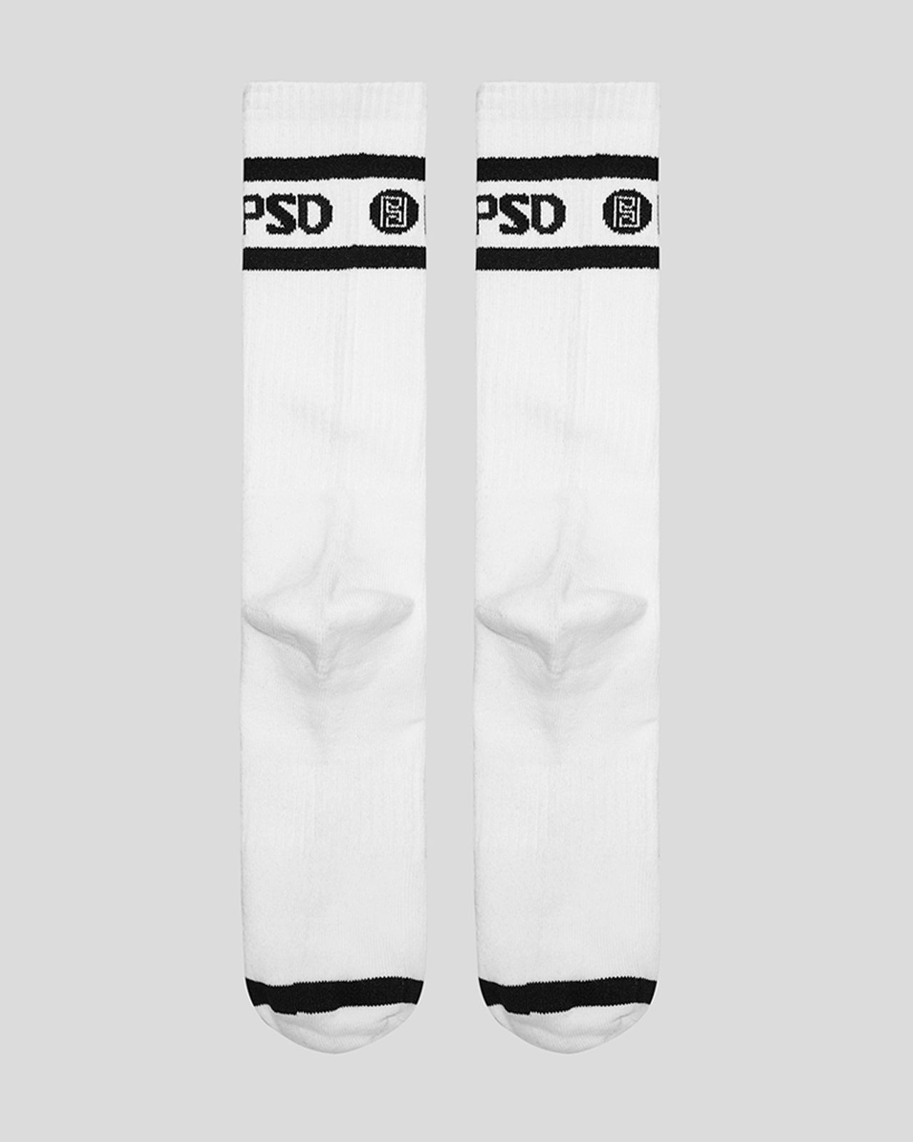 3 Pack - Logo Stripe Crew - White - Image 4