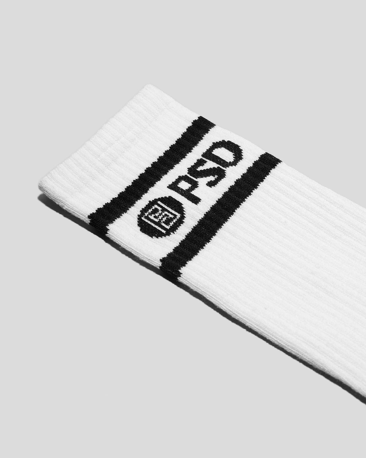 3 Pack - Logo Stripe Crew - White - Image 5